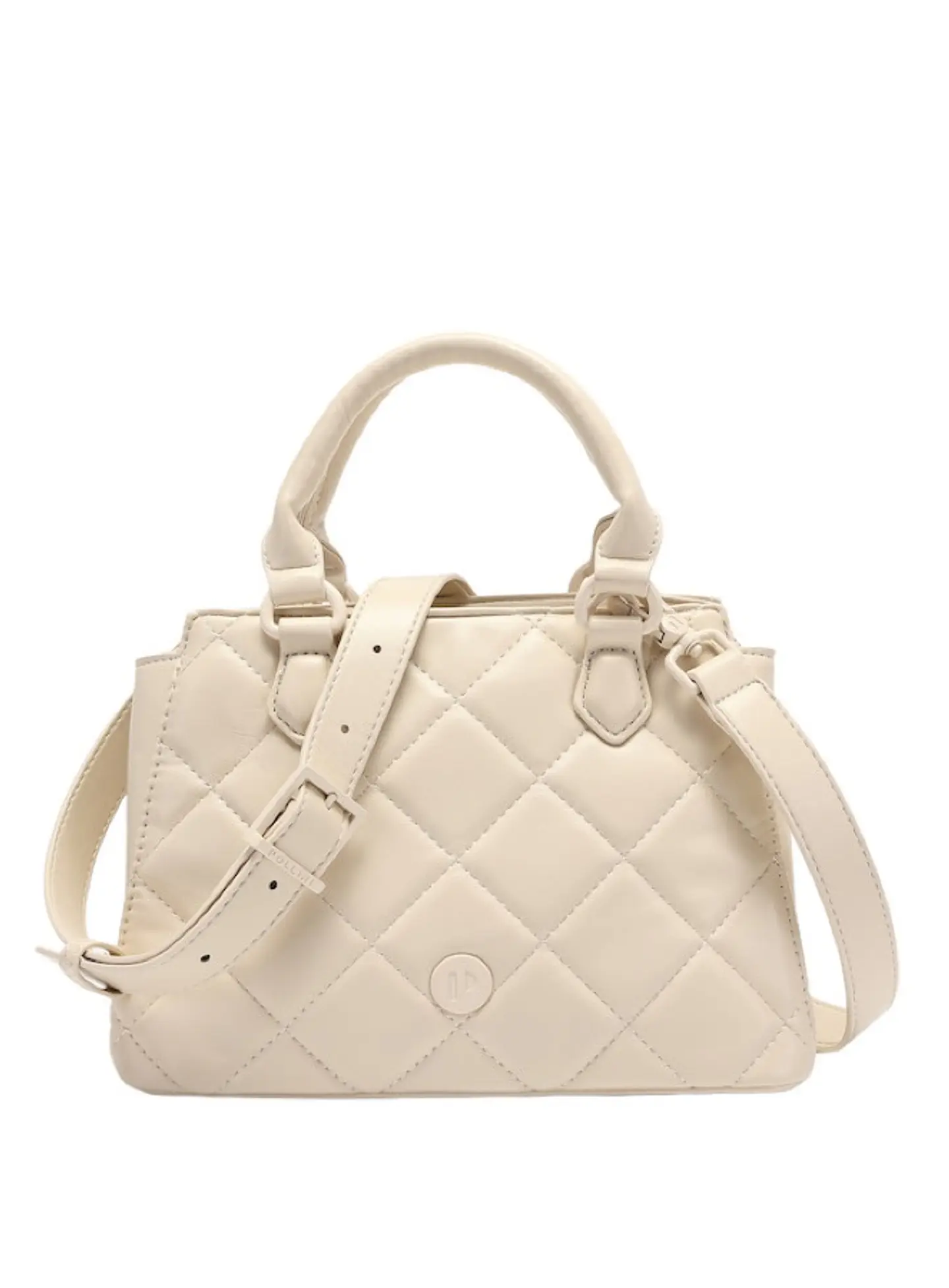 Cartera Mujer Crema 1