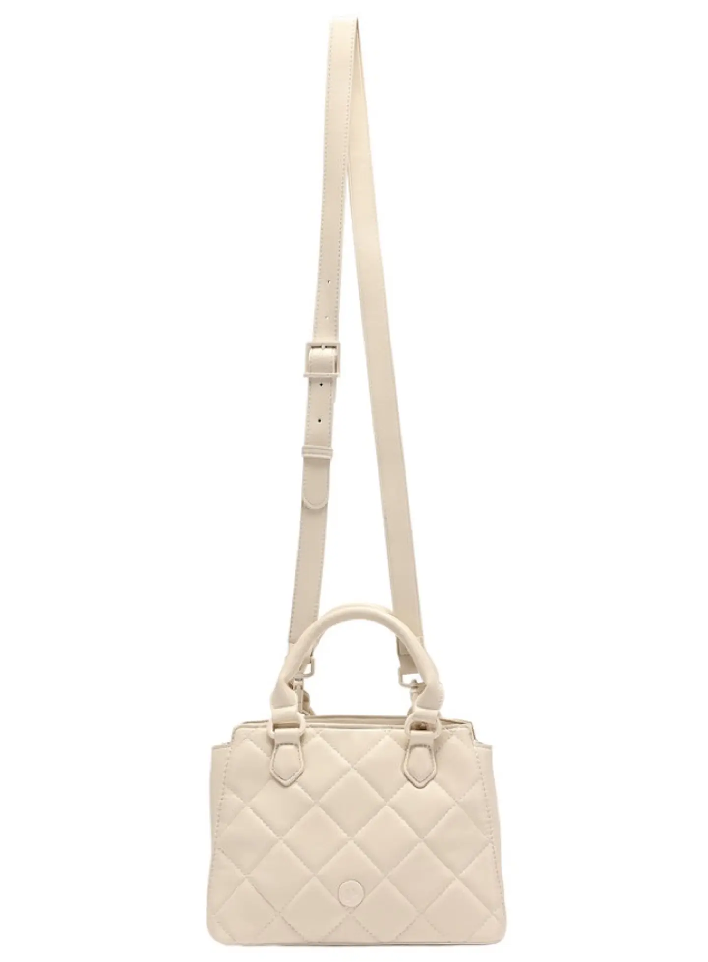Cartera Mujer Crema 2