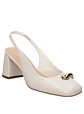 Zapato Cuero Mujer Blanco - Miniatura 1