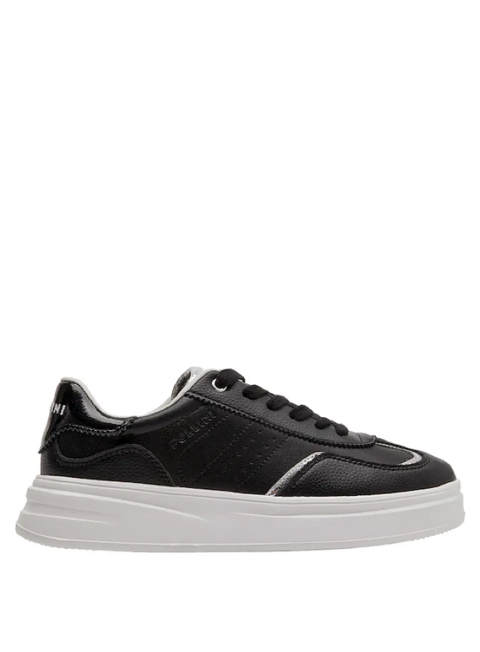 Zapatilla Cuero Mujer Negro 2