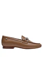 Mocasín Cuero Mujer Taupe - Miniatura 2