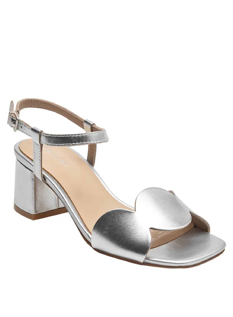Sandalia Cuero Mujer Plata 1