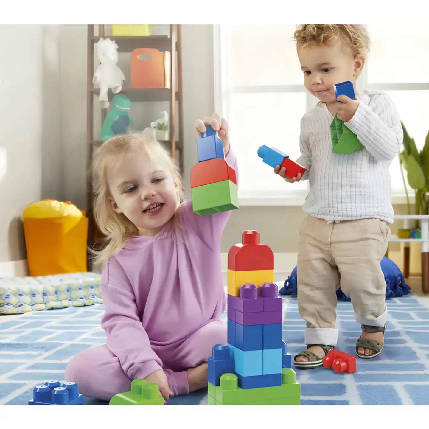 Mega Bloks Construccion Bolsa Clasica 60 bloques 7