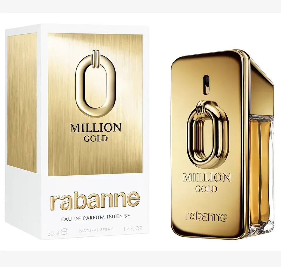 Eau De Parfum Intenso Rabanne Million Gold 50 Ml Hombre 1