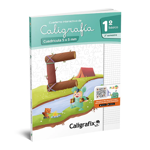 Caligrafia Cuadricula 1 Segundo Semestre 5mm Caligrafix