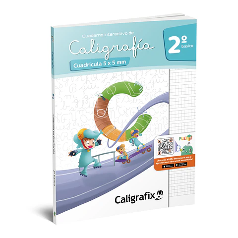 Caligrafia Cuadricula 2 Basico 5mm Caligrafix