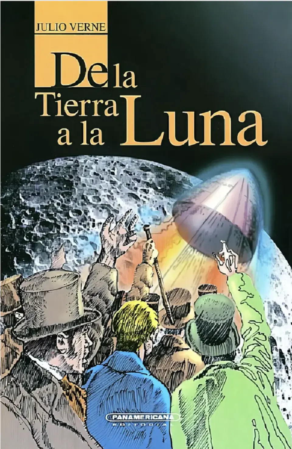 De La Tierra A La Luna Julio Verne Panamericana 1