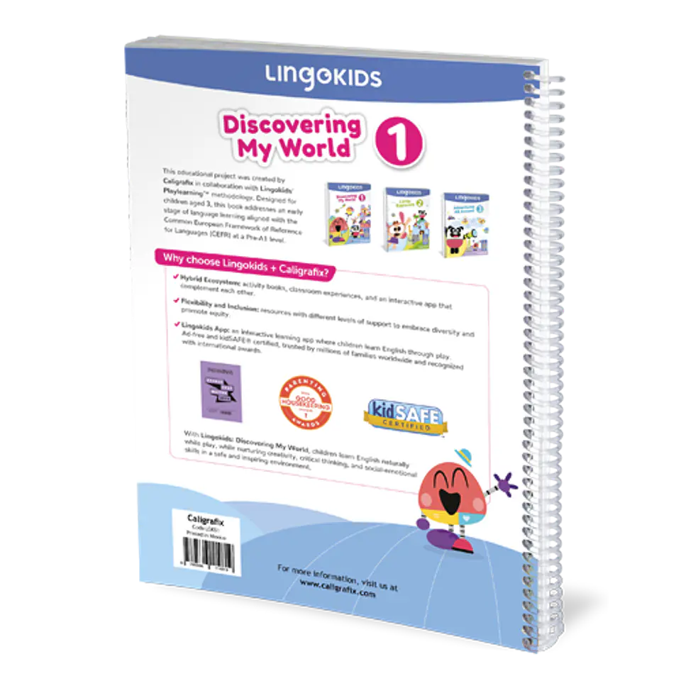 Lingokids 1 Discovery My World Caligrafix 3