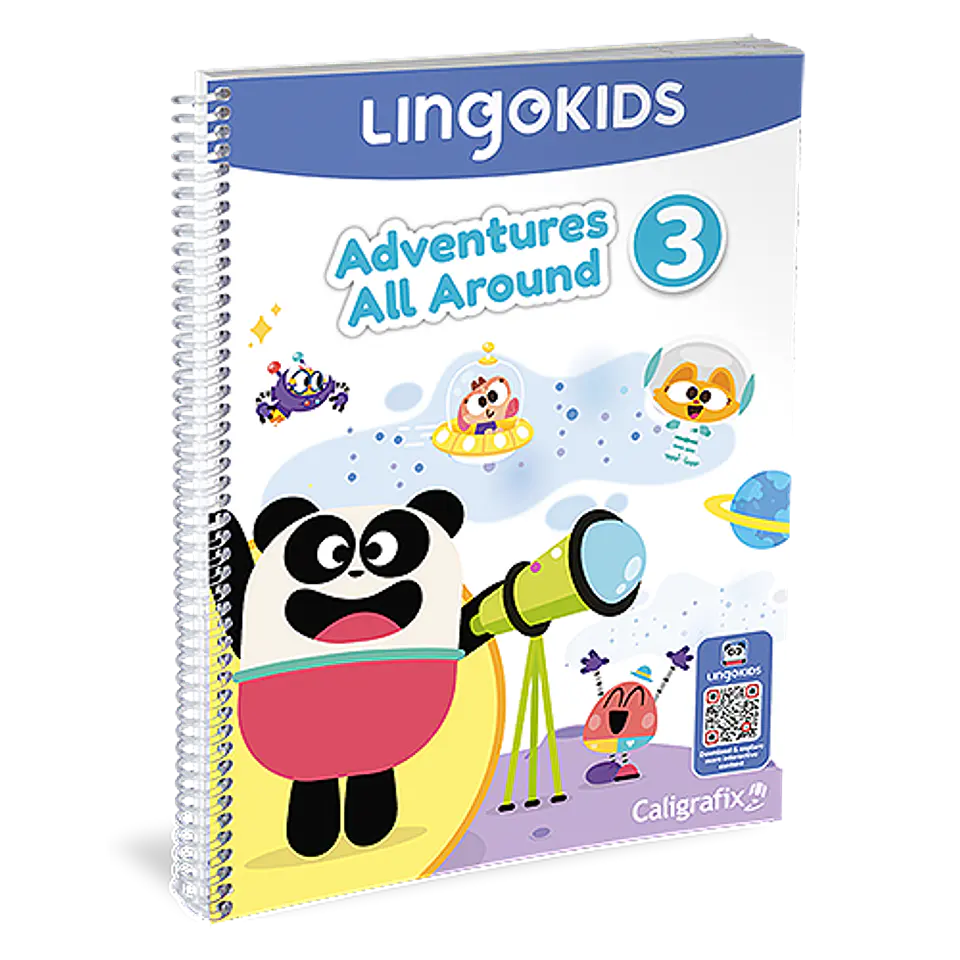 Lingokids 3 Adventures All Around Caligrafix 1
