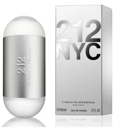 Carolina Herrera 212 Nyc Edt 60ml Para Mujer
