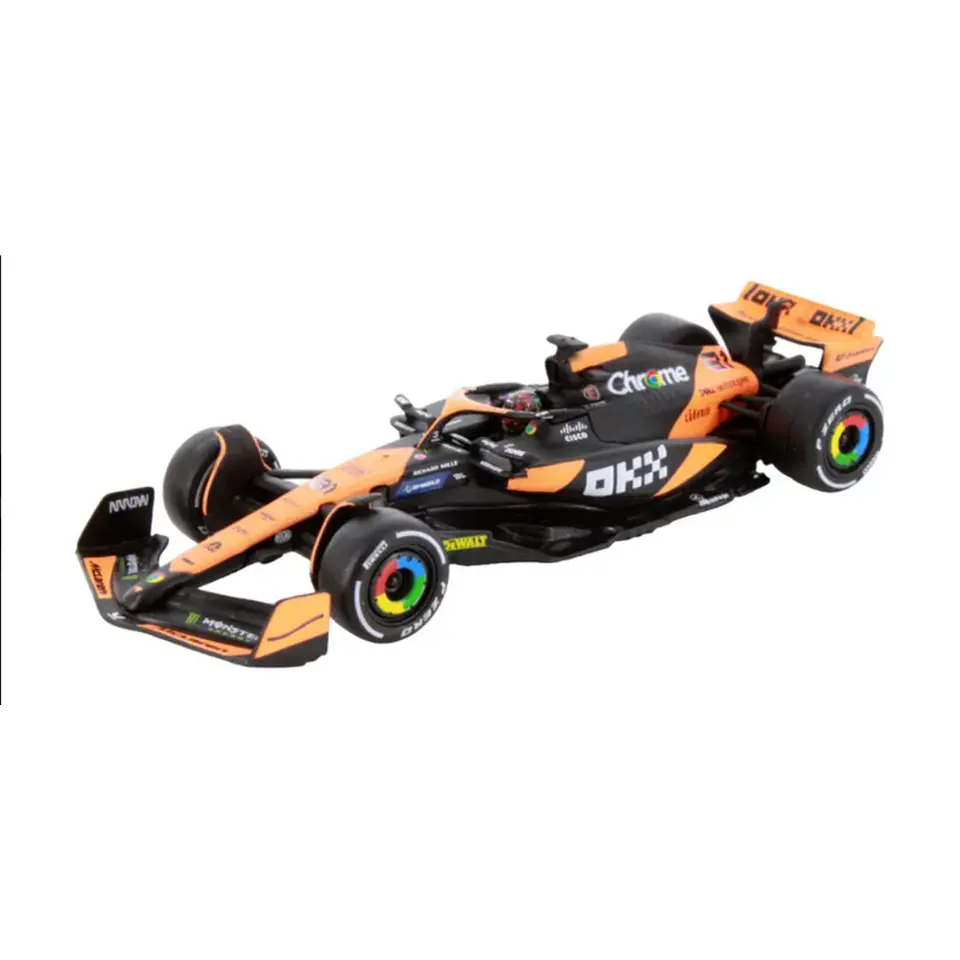 Burago Mclaren 38215 Mcl38 Escala 143 Piastri 81 Con Casco 2