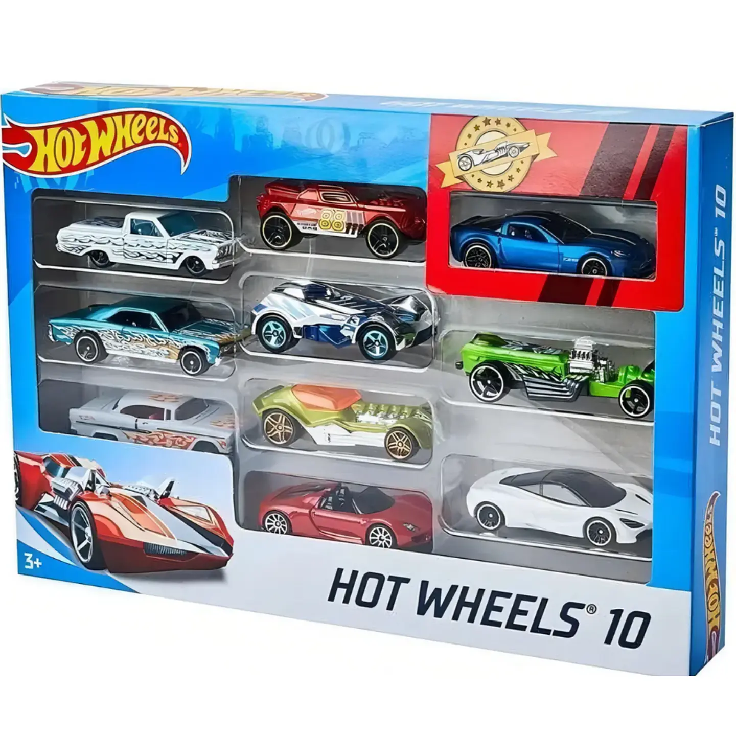 Hot Wheels Die Cast Pack De 10 Autos 2