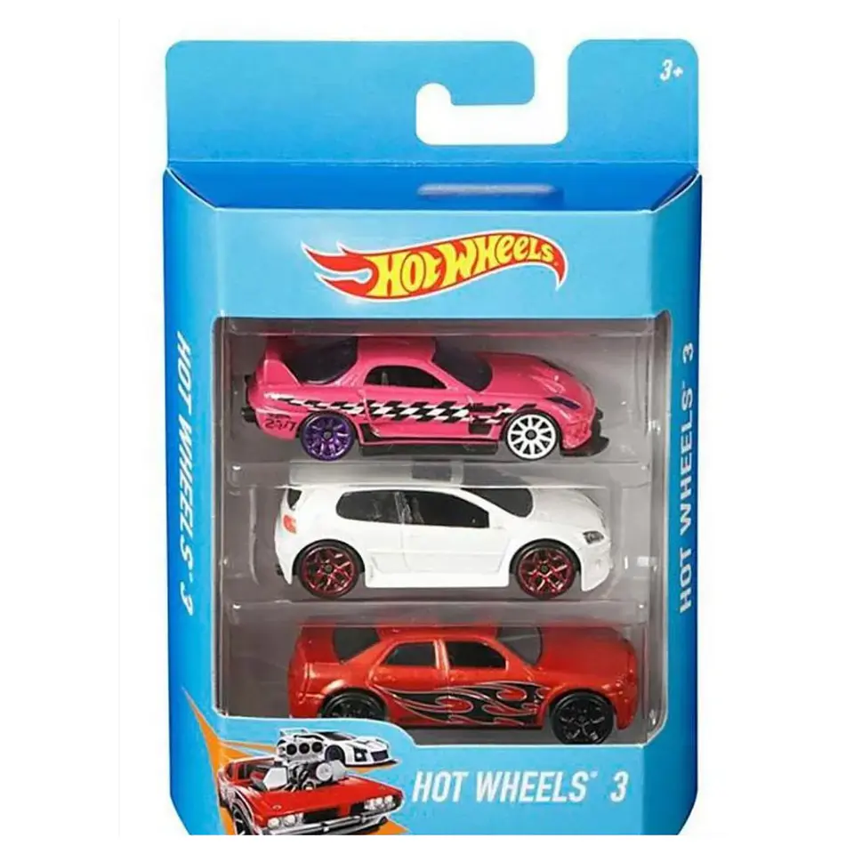 Pack De 3 Autitos Hot Wheels 1