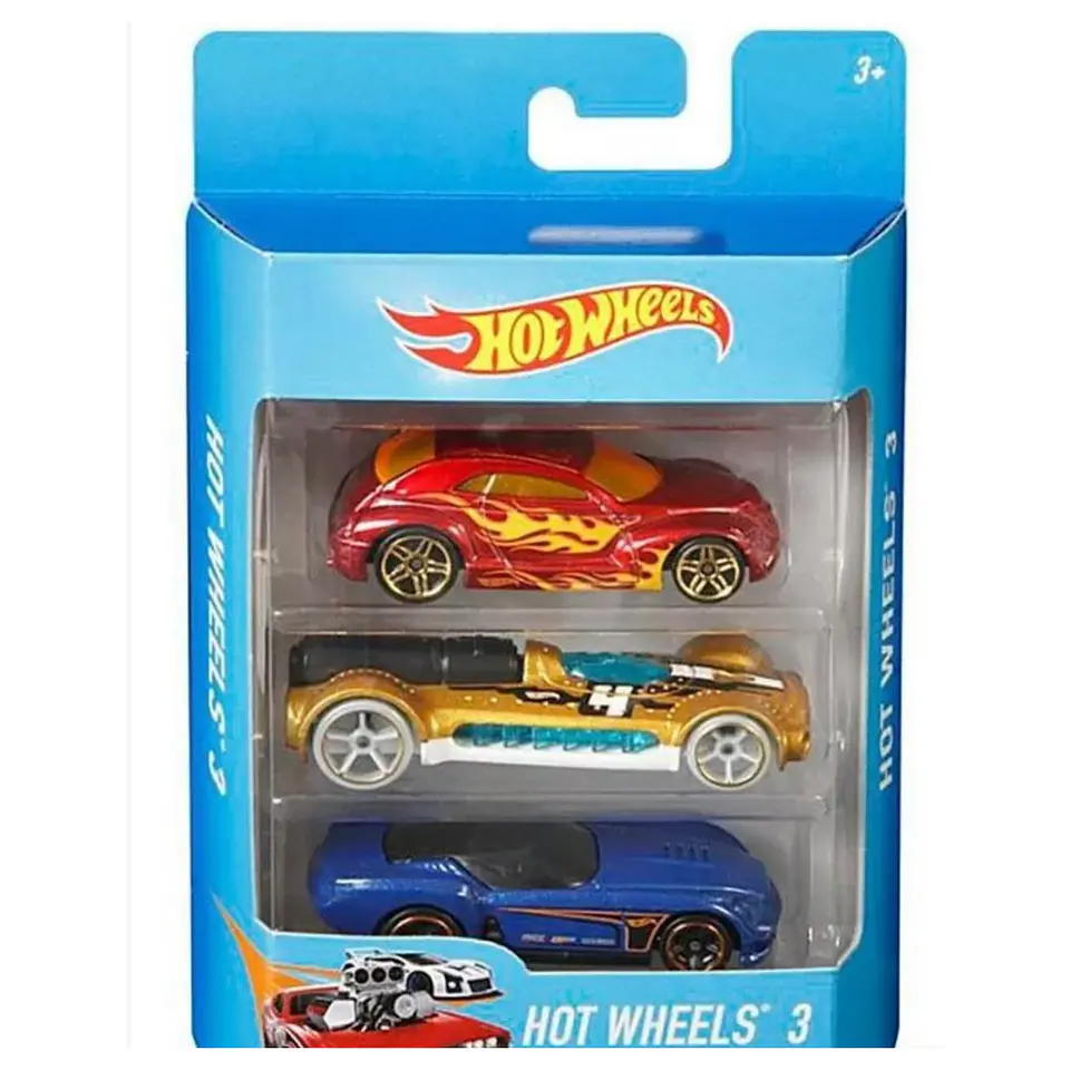 Pack De 3 Autitos Hot Wheels 4