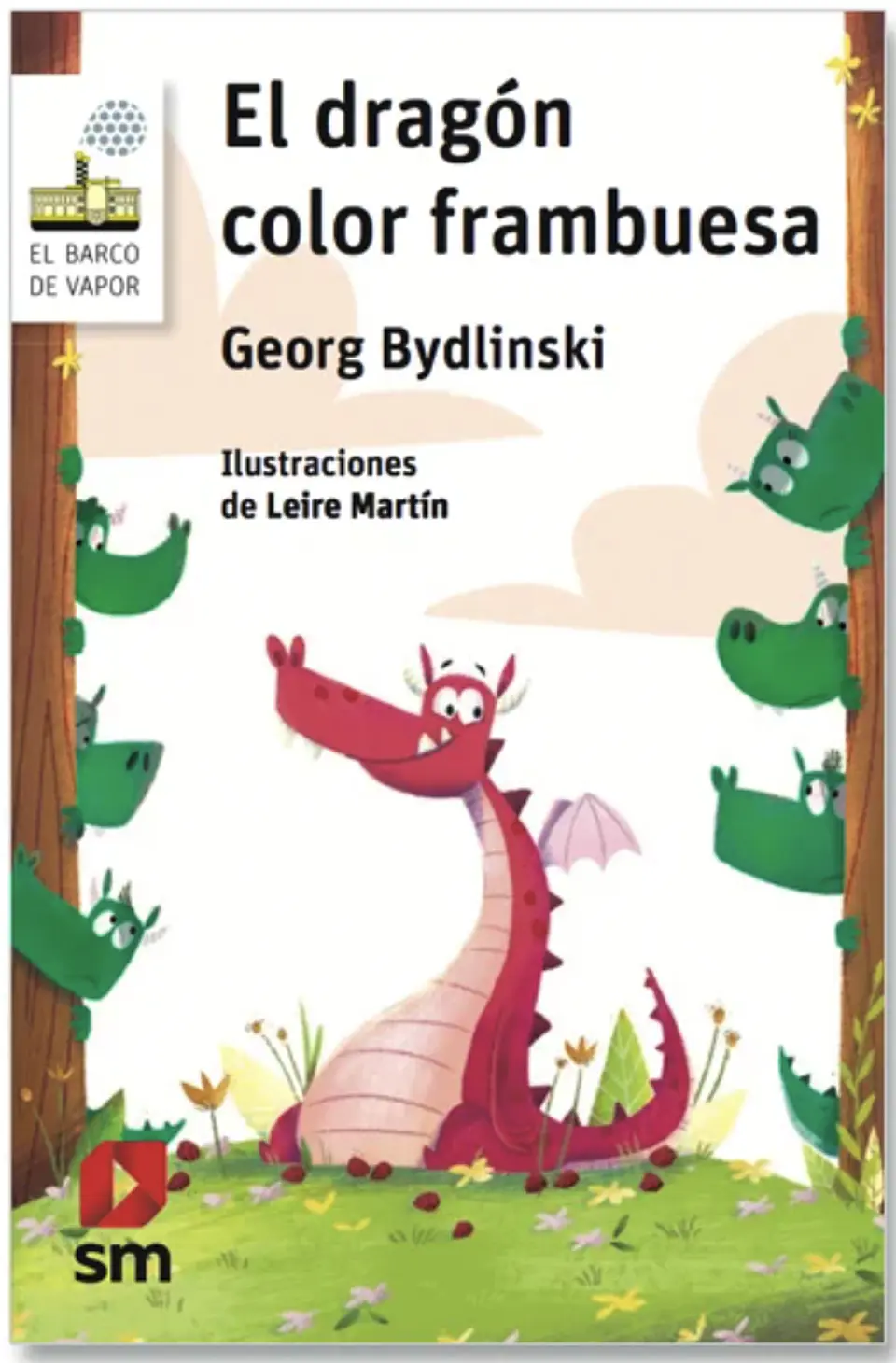 Libro El Dragon Color Frambuesa 1