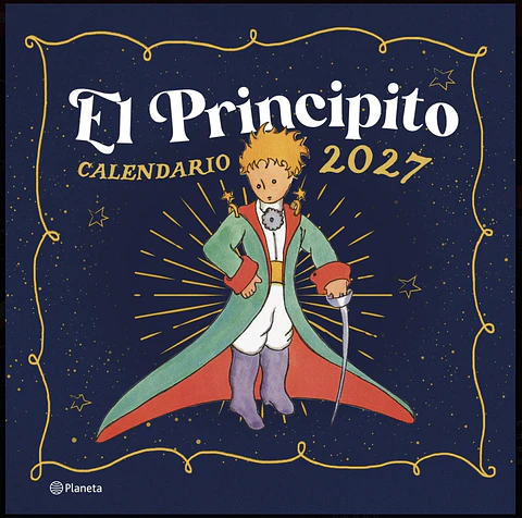 Libro El principito Calendario 2027