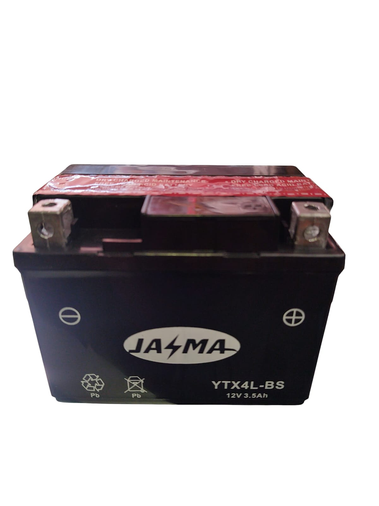 Batería Moto YTX4L-BS  12volts  3.5ah 1