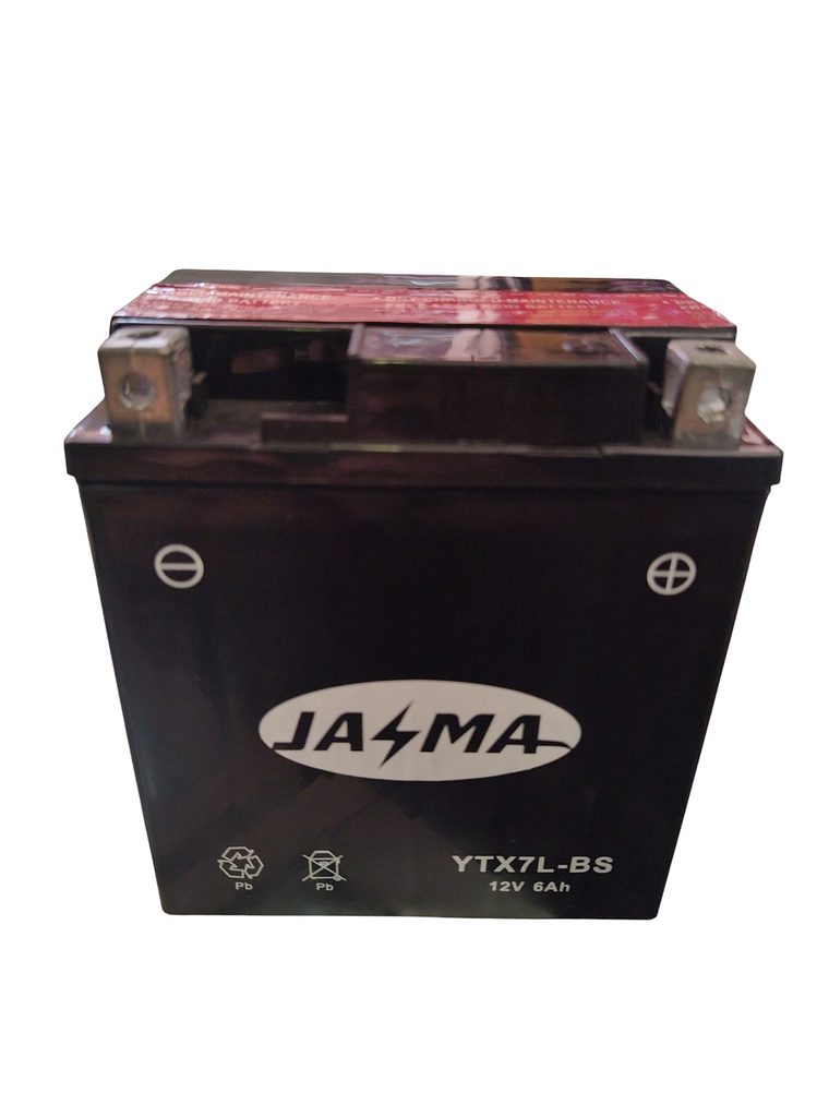 Batería Moto YTX7L-BS  12volts  6ah 1