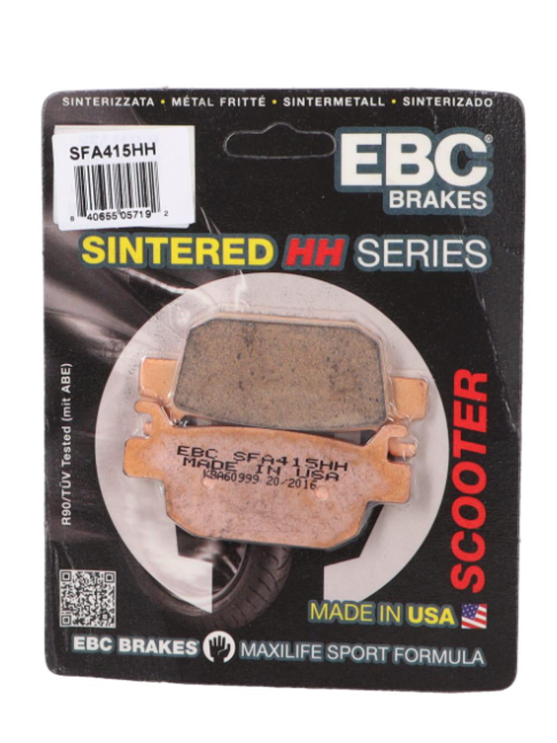 Pastilla Freno Benelli 250 Leoncino - Bn 251 - Trk 251 - Bn 302 - 402s - 500 Trk 202 1