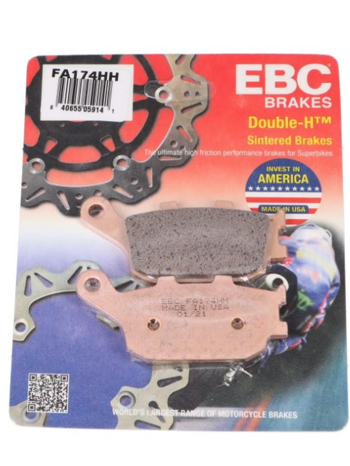 Pastilla Freno Trasera Suzuki Dl 650 - Dl 1000 - Yamaha R1 - R6 -Fz600 1