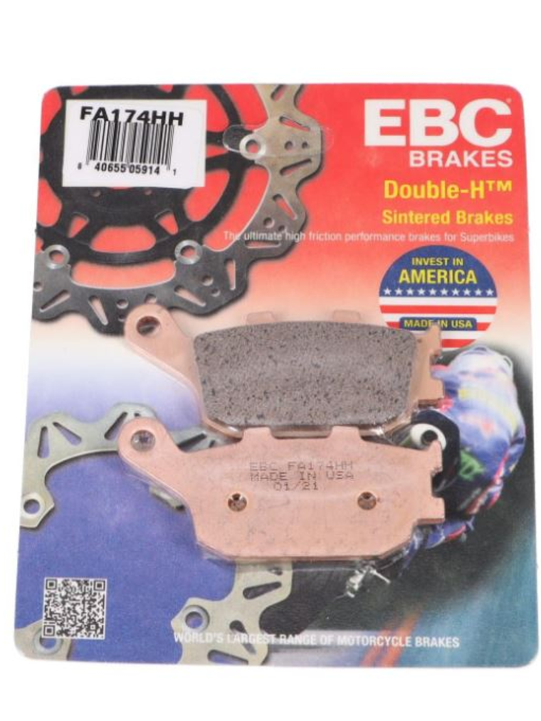 Pastilla Freno Trasera Suzuki Dl 650 - Dl 1000 - Yamaha R1 - R6 -Fz600 1