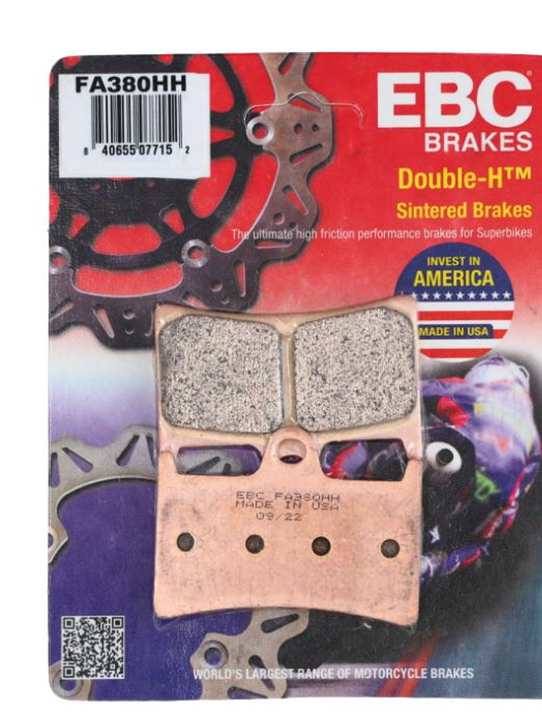 Pastilla Freno  Yamaha R1 - R6 - Mt 07 - Mt 10 - Fz6 - Fz8 1