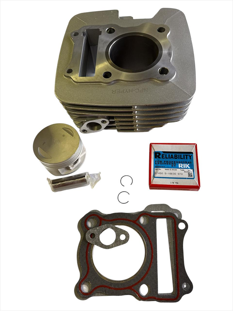 Kit Cilindro Suzuki GN125 -  GS125 - EN 125 - Keeway RKS 125 - 150 - TX150 2