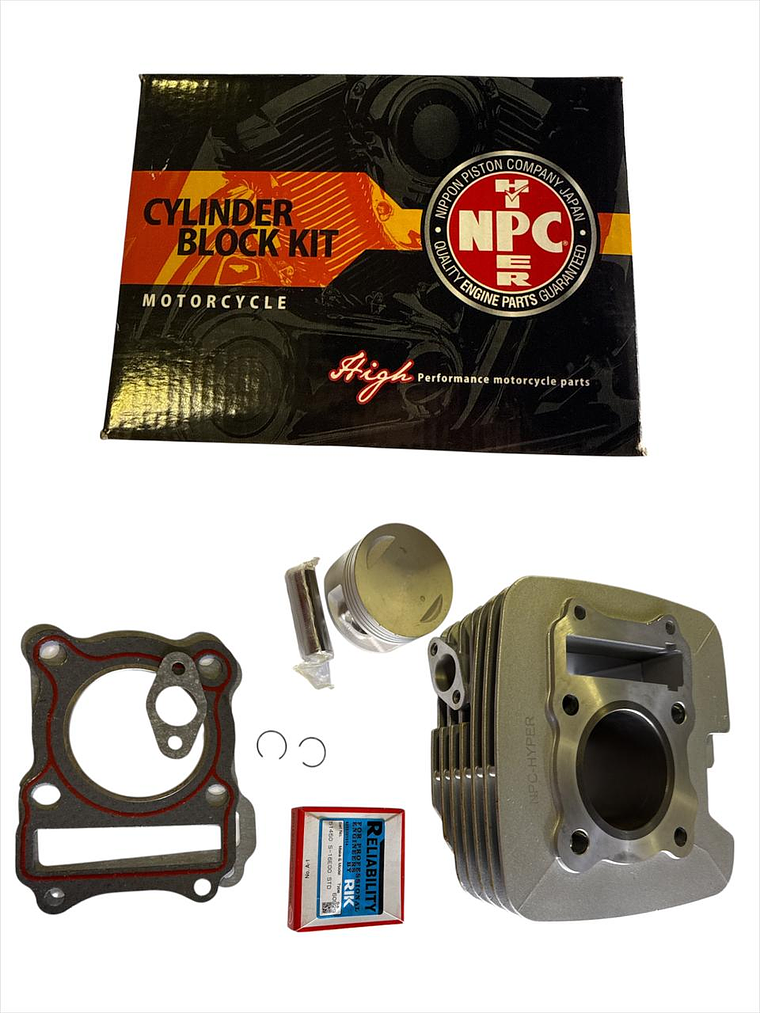 Kit Cilindro Suzuki GN125 -  GS125 - EN 125 - Keeway RKS 125 - 150 - TX150 1