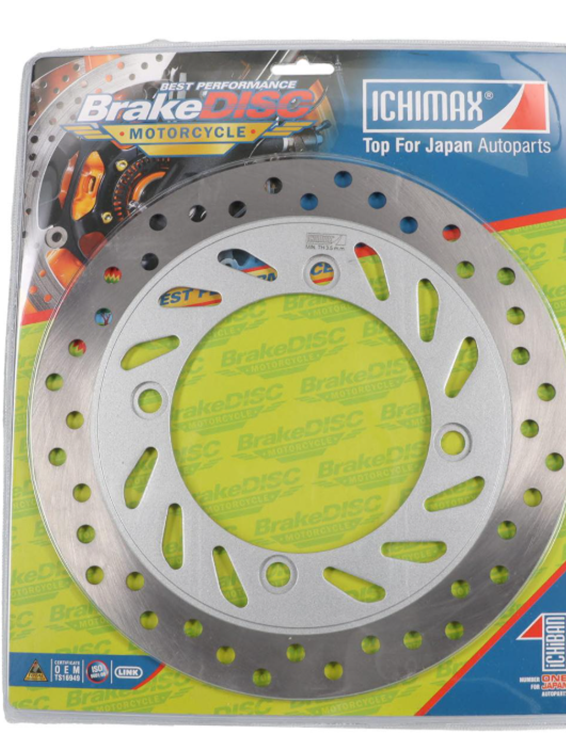 Disco Freno Delantero Para Honda Glh Storm 1