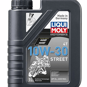 Aceite Liqui moly 10w30 street  4t