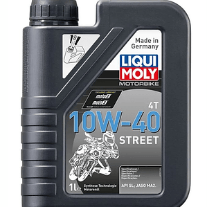Aceite Liqui moly 10w40 street  4t
