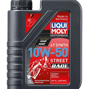 Aceite Liqui moly 10w50 Street  Race 4t