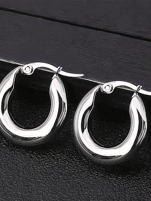 Argollas Ronda (Plateada)