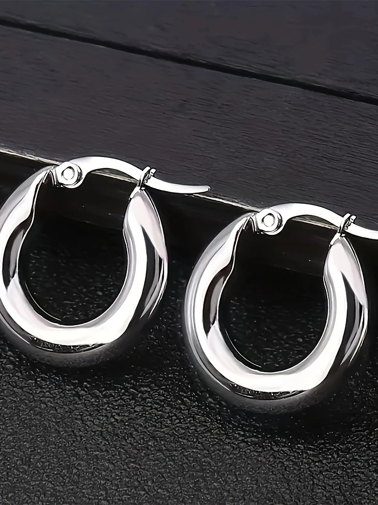 Argollas Ronda (Plateada) 1