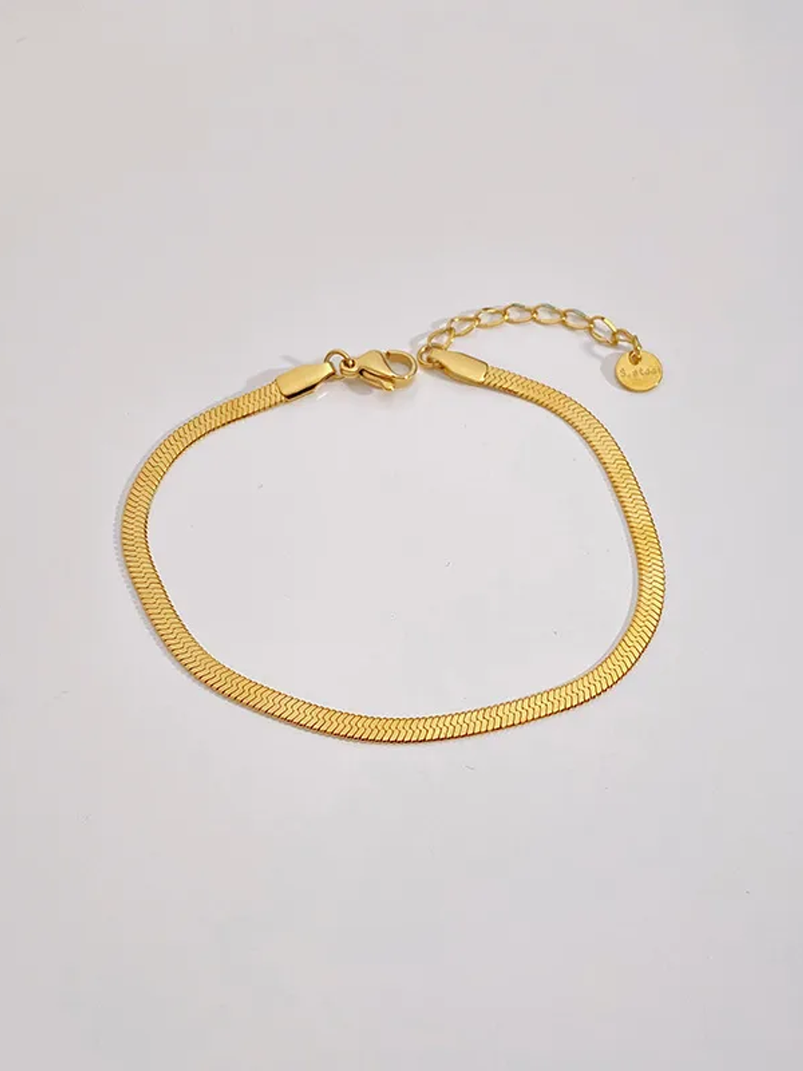 Pulsera Hueso De Serpiente (Dorada) 1