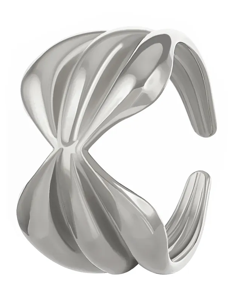 Anillo Ajustable Tipo Lazo (Dorado, Plateado) 3