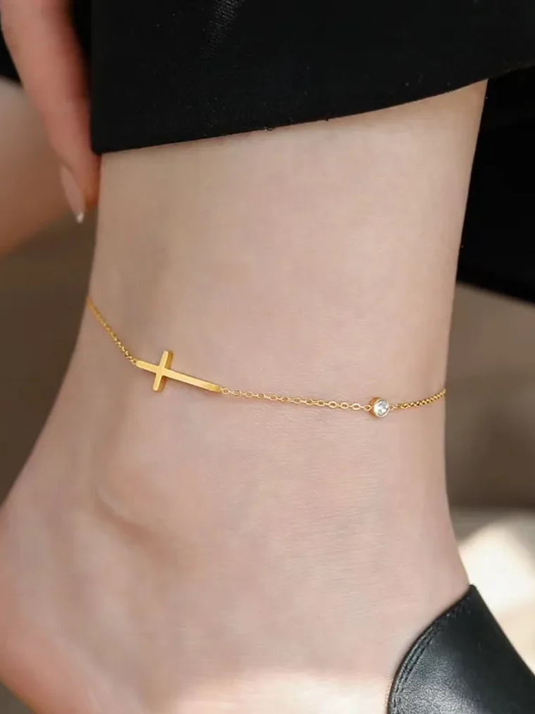 Tobillera Cruz Lateral  1