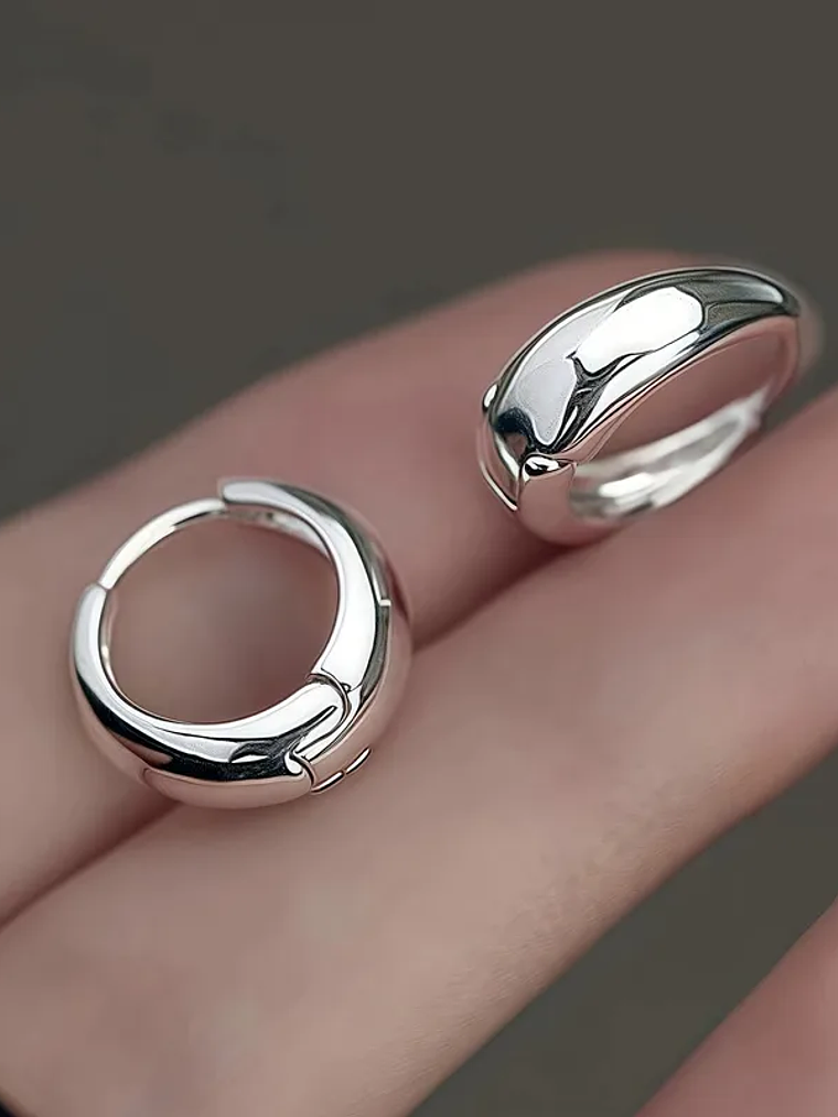 Argollas Lisas 8mm 2