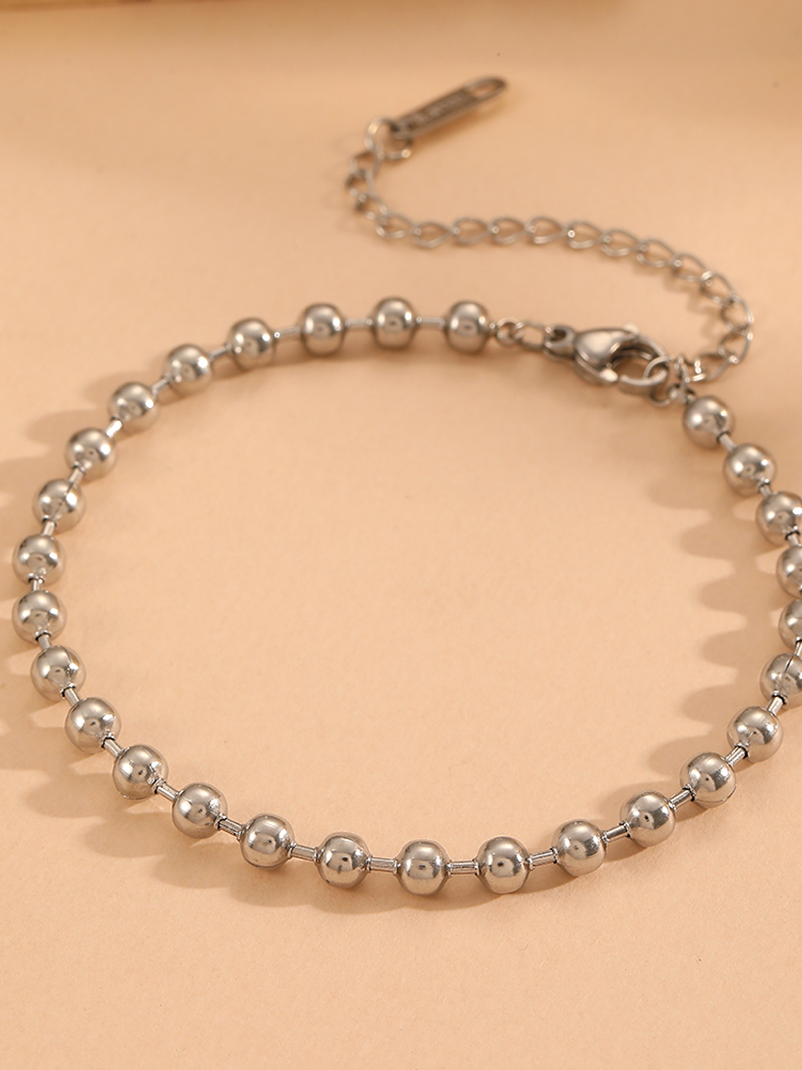 Tobillera Balines Plateada 1