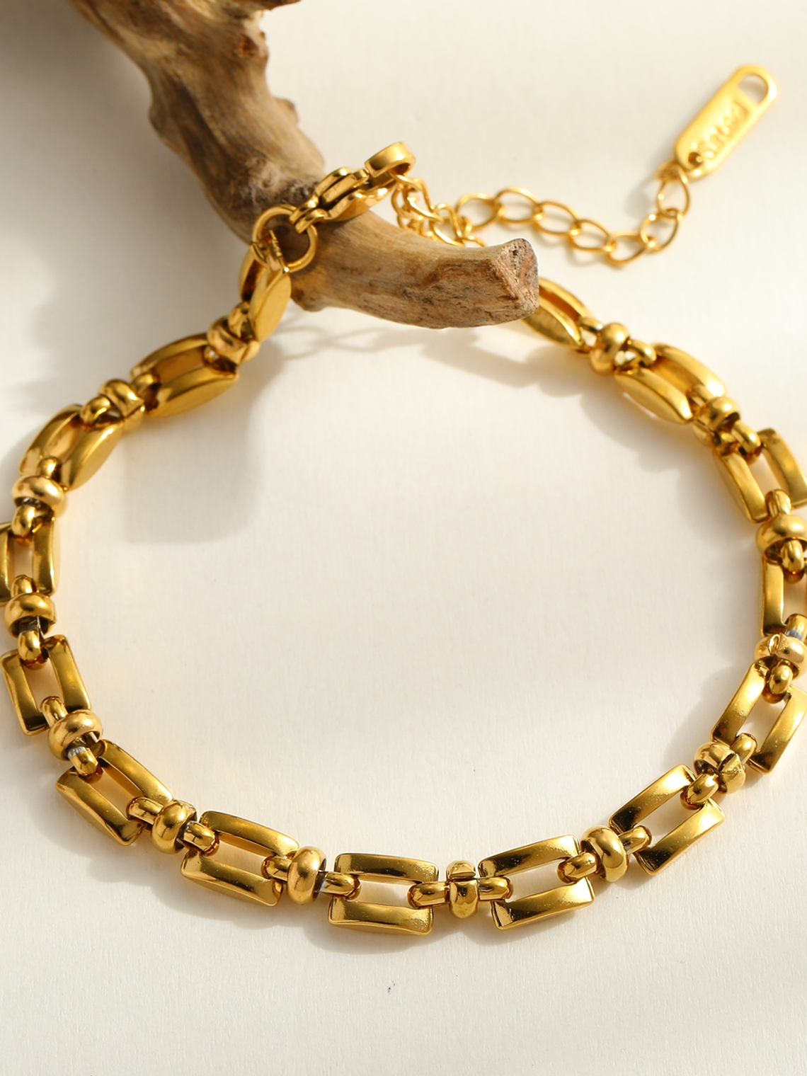 Pulsera Eslabon Geometrico  1