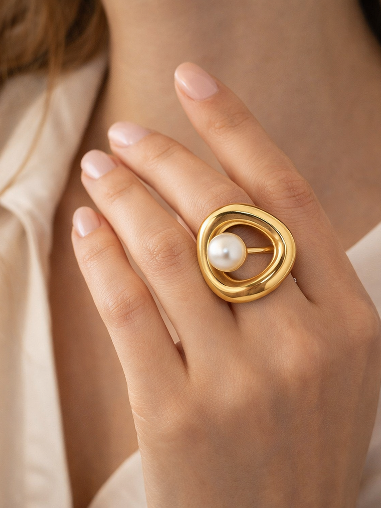 Anillo Perla 1