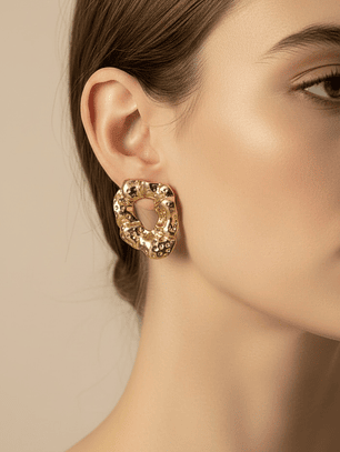 Aros Chunky martillados