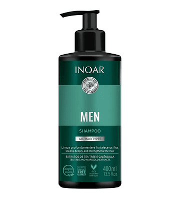 Shampoo Hombre - Inoar Men 400 ml