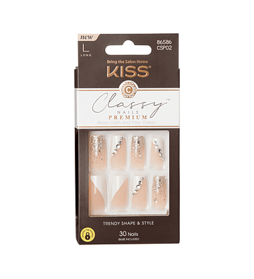 UÑAS KISS CLASSY – DIAMOND 86586