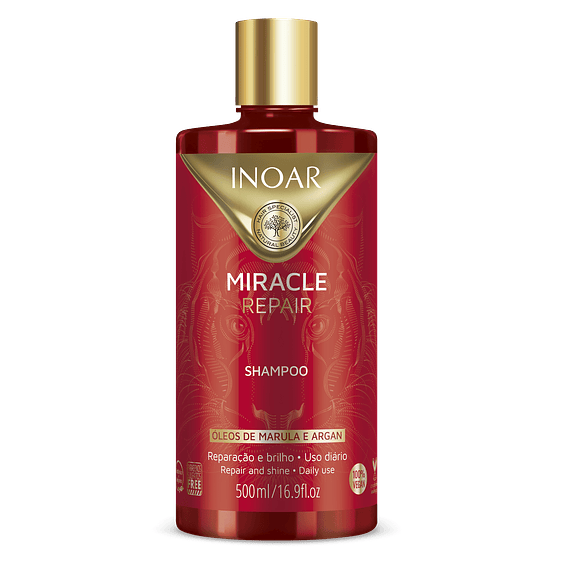 INOAR MIRACLE REPAIR SHAMPOO 500 ML