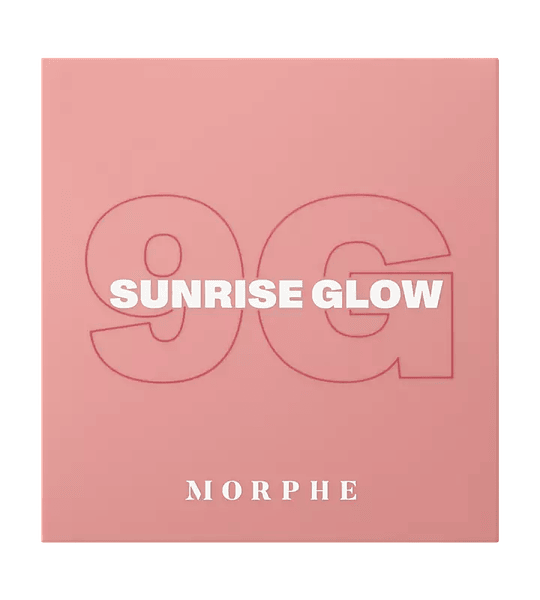 9G Sunrise Glow Artistry Palette MORPHE / Paleta de Sombras