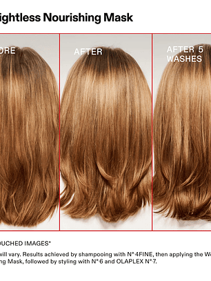 WEIGHTLESS NOURISHING MASK 200ml / Mascarilla Olaplex cabello fino a medio