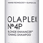 Olaplex N4p Shampoo Tonalizante Violeta Potenciador De Rubio - Miniatura 1