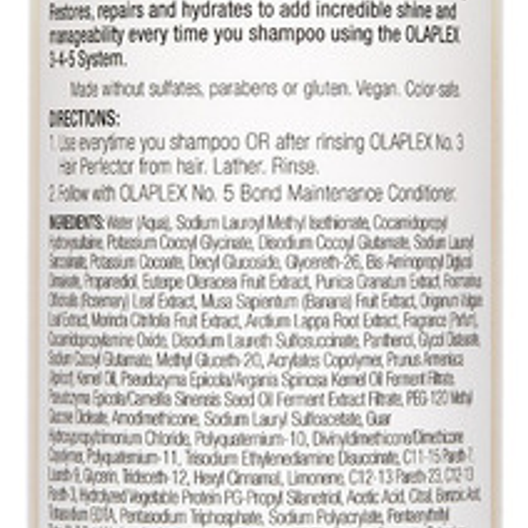Olaplex No.4 Bond Maintenance Shampoo 250ml 5
