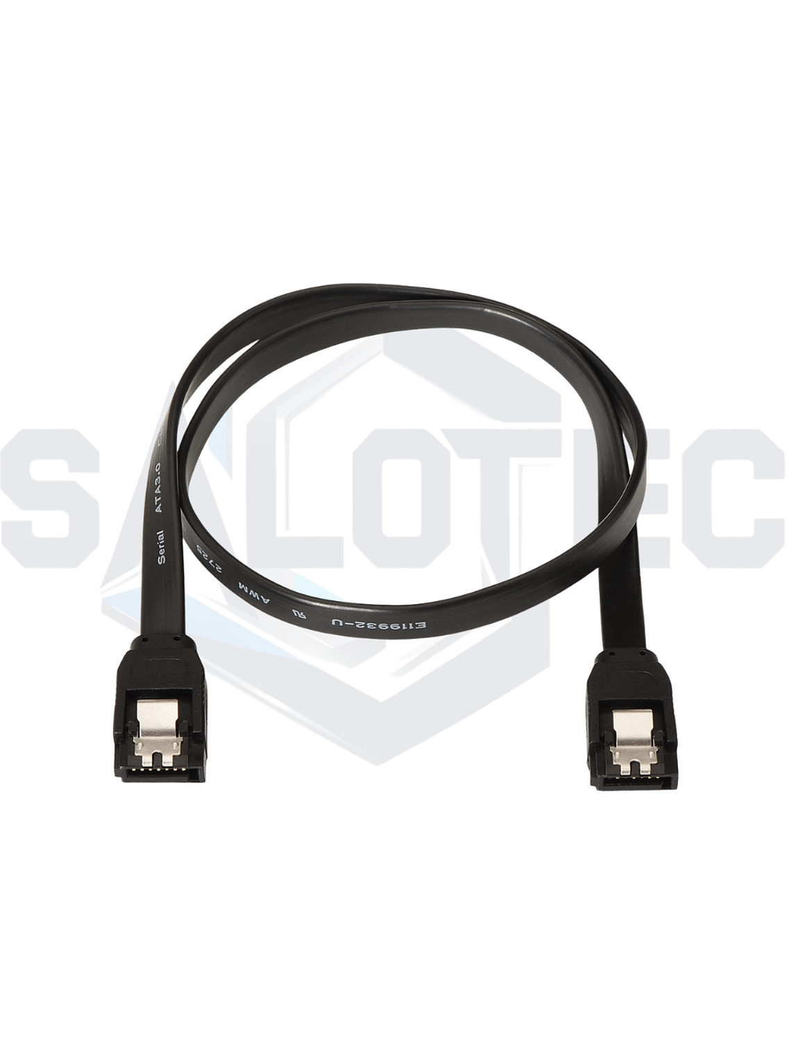 CABLE SATA | 6GBPS | NEGRO | CONECTOR EN L 1